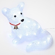 Зверь световой Uniel Лисенок 9559 цвет Белый, красный, черный-1