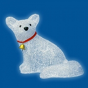 Зверь световой Uniel Лисенок 9559 цвет Белый, красный, черный-2