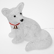 Зверь световой Uniel Лисенок 9559 цвет Белый, красный, черный-3