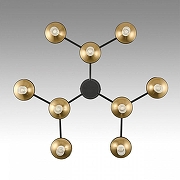 Люстра на штанге Lumion Tamaresa 8112/18 цвет черный-2
