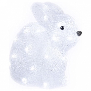 Зверь световой Uniel Кролик 9561 цвет Белый, черный