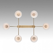Люстра на штанге Lumion Corne 8113/6 цвет латунь-2