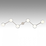 Люстра Lumion Sanata 8116/6C цвет плафона/подвески Никель, цвет арматуры Никель-3