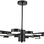 Люстра на штанге Lumion Torina 8117/18 цвет плафона/подвески Черный, цвет арматуры Черный-7