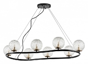 Люстра Lightstar Bar1 815287 цвет плафона/подвески Прозрачный, цвет арматуры Золото, Черный-1