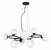 Люстра Lightstar Globo 815097 цвет плафона/подвески Белый, цвет арматуры Черный-1
