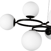 Люстра Lightstar Globo 815097 цвет плафона/подвески Белый, цвет арматуры Черный-3