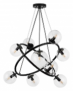 Люстра Lightstar Croco 815390 цвет плафона/подвески Прозрачный, цвет арматуры Черный-1