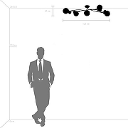 Люстра Lightstar Croco 815553 цвет плафона/подвески Белый, цвет арматуры Золото-2