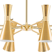 Люстра на штанге Lightstar Dumo 816081 цвет плафона/подвески Золото, Латунь, цвет арматуры Золото-2