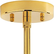 Люстра на штанге Lightstar Dumo 816087 цвет плафона/подвески Черный, Золото, цвет арматуры Золото-3