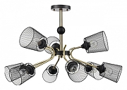 Люстра на штанге Lumion Abris 8191/9C цвет бронза, черный