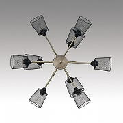 Люстра на штанге Lumion Abris 8191/9C цвет бронза, черный-2