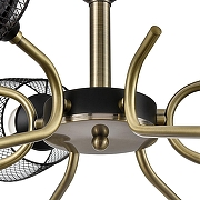 Люстра на штанге Lumion Abris 8191/9C цвет бронза, черный-6