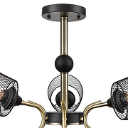 Люстра на штанге Lumion Abris 8191/9C цвет бронза, черный-7