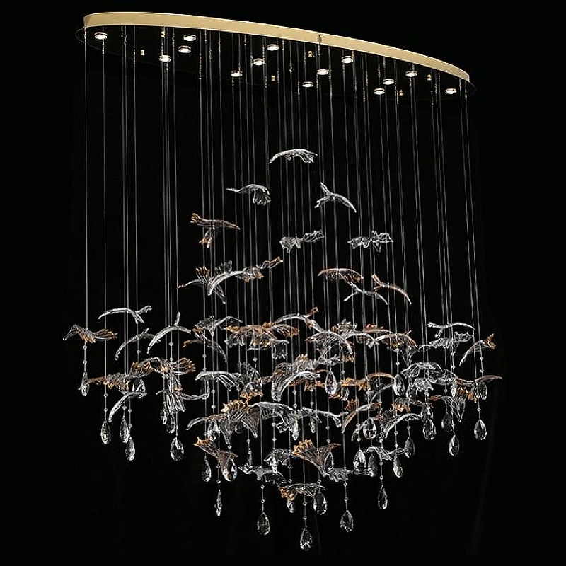 Люстра Newport VERONA 8220/140 С oval gold polished 