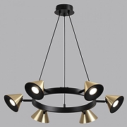 Люстра Lumion Lamina 8233/6 цвет плафона/подвески Золото, цвет арматуры Золото, Черный-3