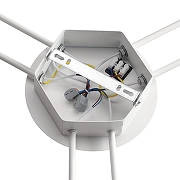 Люстра Lumion Gareta 8235/6C цвет плафона/подвески Белый, цвет арматуры Белый-4