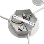 Люстра Lumion Gareta 8235/9C цвет плафона/подвески Белый, цвет арматуры Белый-4