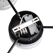 Люстра Lumion Didana 8236/4CL цвет плафона/подвески Прозрачный, цвет арматуры Черный-8