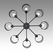 Люстра на штанге Lumion Tidina 8238/8C цвет черный-2