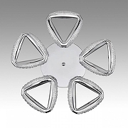 Люстра Lumion Ruana 8239/5CL цвет плафона/подвески Прозрачный, Хром, цвет арматуры Хром-2