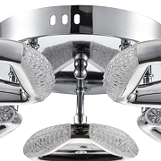 Люстра Lumion Ruana 8239/5CL цвет плафона/подвески Прозрачный, Хром, цвет арматуры Хром-7