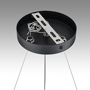 Люстра Lumion Luazana 8242/6 цвет плафона/подвески Черный, цвет арматуры Черный-5