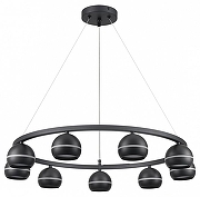 Люстра Lumion Luazana 8242/9 цвет плафона/подвески Черный, цвет арматуры Черный-4