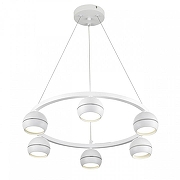 Люстра Lumion Luazana 8254/6 цвет плафона/подвески Белый, цвет арматуры Белый-1