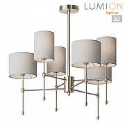 Люстра на штанге Lumion LATTI 8262/6C цвет хром-3