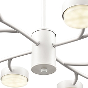 Люстра на штанге Lumion TORINA 8265/12 цвет плафона/подвески Белый, цвет арматуры Белый-6