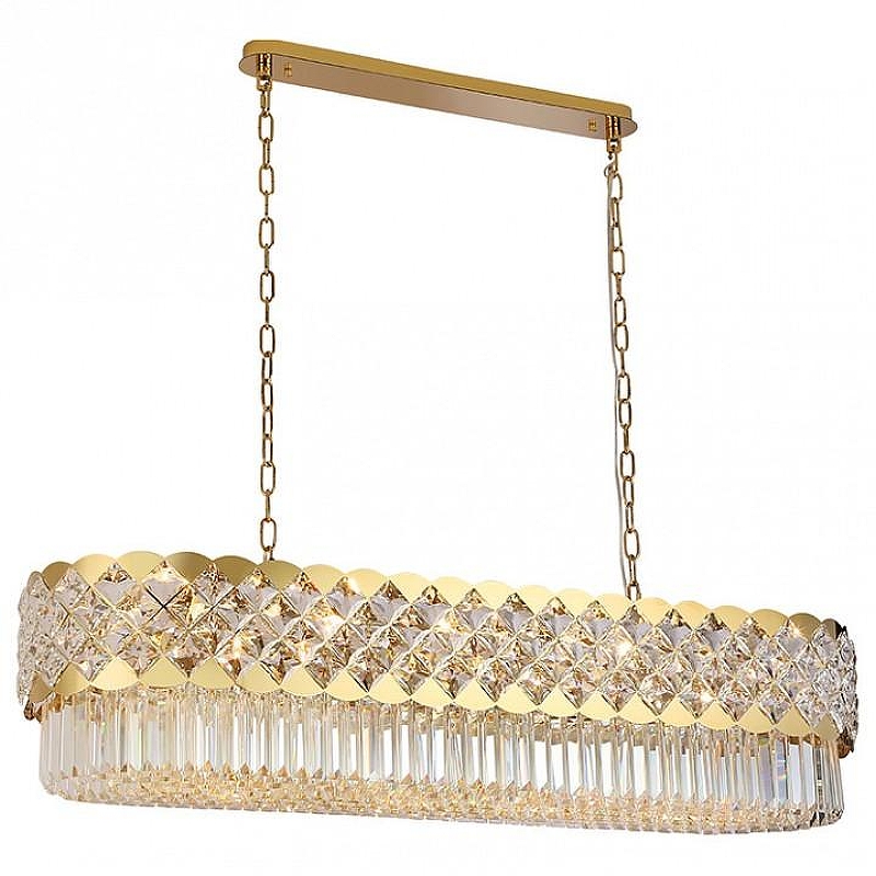 Люстра Newport ASHLEY 8300/120 oval gold polished 