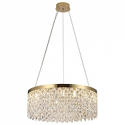 Люстра Newport TIFFANY 8531/60 С gold polished цвет плафона/подвески Прозрачный, цвет арматуры Золото, Шампань