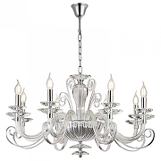 Люстра Newport ANNABELLE 8578/C chrome цвет плафона/подвески Прозрачный, цвет арматуры Хром