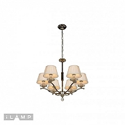 Люстра iLamp Vivaldi 85125/6 CR цвет плафона/подвески Белый, Прозрачный, цвет арматуры Хром-2