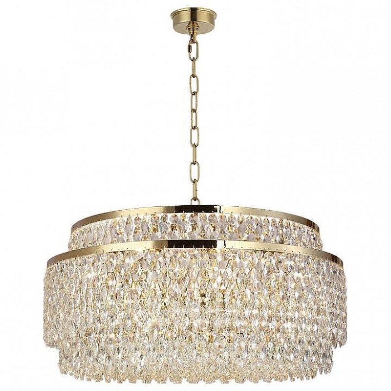 Люстра Newport TIFFANY 8530/80 C gold polished 