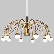 Люстра на штанге Eurosvet Ragno 90030/10 LED золото цвет золото