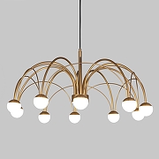 Люстра на штанге Eurosvet Ragno 90030/10 LED золото цвет золото-3