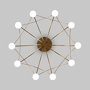 Люстра на штанге Eurosvet Ragno 90031/10 LED золото цвет золото-2