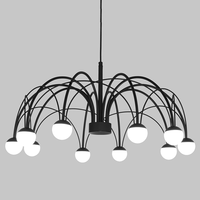 Люстра Eurosvet Ragno 90034/10 LED черный 