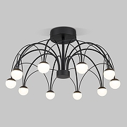 Люстра на штанге Eurosvet Ragno 90035/10 LED черный цвет черный-1