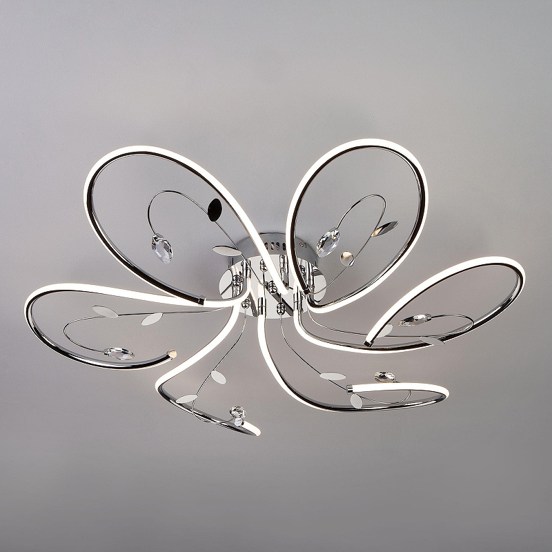 Люстра Eurosvet Venzel 90082/6 хром 