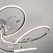 Люстра Eurosvet Venzel 90082/6 хром цвет плафона/подвески Хром, цвет арматуры Хром-5