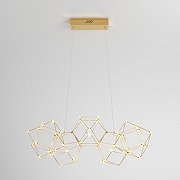 Люстра Eurosvet Uma 90168/5 медь цвет плафона/подвески Медь, цвет арматуры Медь-1