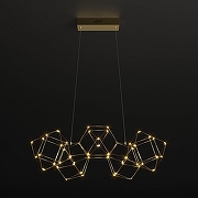 Люстра Eurosvet Uma 90168/5 медь цвет плафона/подвески Медь, цвет арматуры Медь-2