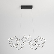 Люстра Eurosvet Uma 90168/5 черный жемчуг цвет жемчуг черный