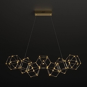 Люстра Eurosvet Uma 90168/7 медь цвет плафона/подвески Медь, цвет арматуры Медь-2