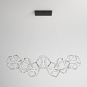 Люстра Eurosvet Uma 90168/7 черный жемчуг цвет жемчуг черный