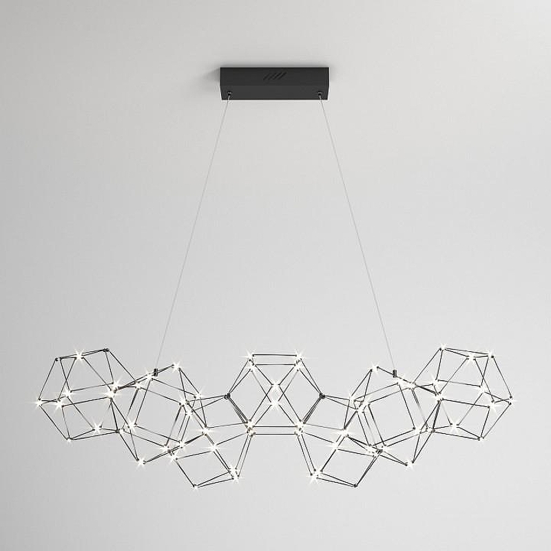 Люстра Eurosvet Uma 90168/7 черный жемчуг 